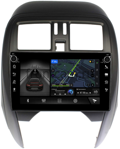 Штатная магнитола LeTrun 7803-9-NI097N для Nissan March IV (K13) 2013-2022 на Android 10 (4G-SIM, 4/64, DSP, IPS) с крутилками с оптическим выходом, фото 1