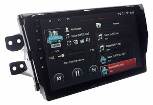 Штатная магнитола Zotye T600 Wide Media MT9076MF-1/16 на Android 6.0.1, фото 2
