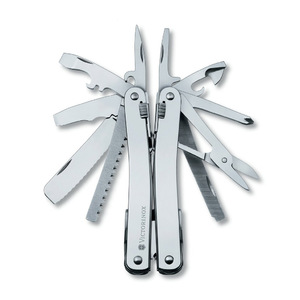 Мультитул Victorinox SwissTool Spirit 27, 105 мм, 27 функций, кожаный чехол с поворотным креплением, фото 2