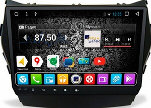 Штатная магнитола DayStar DS-7004HB Hyundai Santa Fe 2012+  ANDROID (8 ядер, 2Gb ОЗУ, 32Gb памяти), фото 1