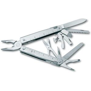 Мультитул Victorinox SwissTool 27, 115 мм, 27 функций, кожаный чехол, фото 1