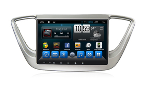 Штатная магнитола CARMEDIA KR-9056-T8 для Hyundai Solaris 2017+ Android 7.1.2, фото 2