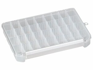 Коробка рыболовная Meiho CLEAR CASE C-1200ND 255x190x40, фото 2
