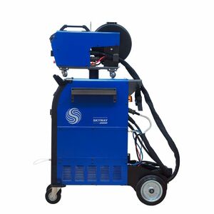Сварочный полуавтомат AuroraPRO SKYWAY 350 DUAL PULSE с водяным охлаждением и выносным механизмом подачи проволоки, до 350 А, фото 4