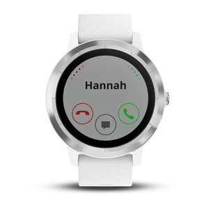 Garmin Vivoactive 3 серебристые с белым ремешком, фото 6