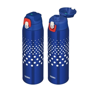 Термос кружка (2 крышки) Thermos FJJ-1000 WF NVD (1 литр), синяя, фото 6