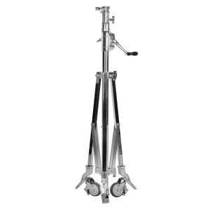 Стойка GreenBean Titan PRO 225WU WIND-UP на колесах, фото 4