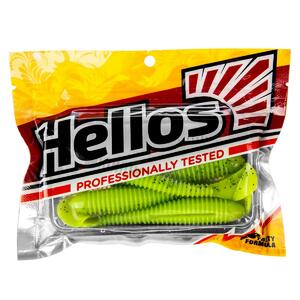 Виброхвост Catcher 3,55"/9 см Pepper Lime 5шт. (HS-2-009) Helios (0), фото 3
