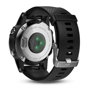 Garmin Fenix 5s серебристые с черным ремешком, фото 4