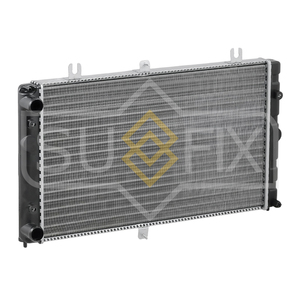 Радиатор охлаждения (555x340x30,сборный,алюминий) SUFIX XG-1034 для 1.6 08>/2110-12 1.6 07>, фото 2