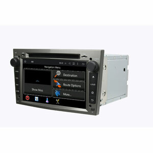 Штатная магнитола CARMEDIA KD-7408-g DVD Opel Astra H, Vectra С, Corsa D, Antara, Vivaro, Meriva, Zafira (темно-серый), фото 11