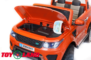 Детский автомобиль Toyland Range Rover XMX 601 4х4 10A Оранжевый, фото 5