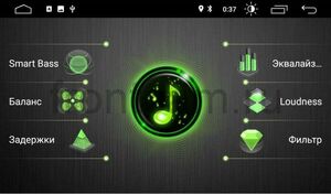 Штатная магнитола LeTrun 3149-1011 для Nissan X-Trail II (T31) 2007-2014 на Android 10 (DSP 2/16 с крутилками), фото 7
