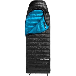 Мешок спальный Naturehike CWZ400 NH19W400-Z с пуховым конвертом М черный, 6927595765357, фото 1