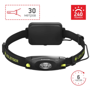 Cветодиодный налобный фонарь LED LENSER NEO 4 (черный), фото 2