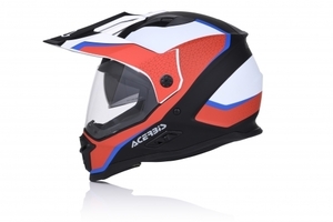 Шлем Acerbis REACTIVE GRAFFIX Red/White XS, фото 5