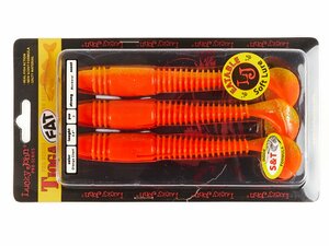 Виброхвосты съедобные LJ Pro Series TIOGA FAT 5.8in (14.70)/T26 3шт., фото 4