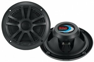 Влагозащищенные динамики BOSS Audio Marine MR6B (6,5", 180 Вт.) черный, фото 1