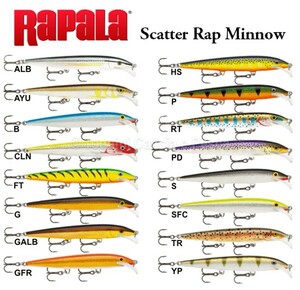 Воблер плавающий RAPALA Scatter Rap Minnow SCRM11-PD (1,8м-2,7м, 11 см 6 г), фото 2