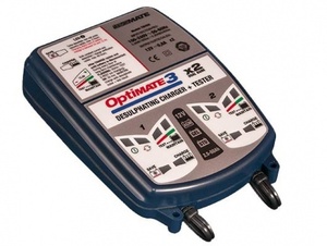 Зарядное устройство OptiMate 3 DUAL BANK TM450 (2х12В), фото 1