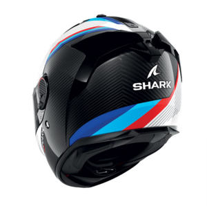 Шлем Shark SPARTAN GT PRO DOKHTA CARBON Black/White/Blue (S), фото 2