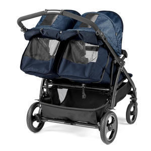 Коляска для двойни Peg-Perego Book For Two Indigo, фото 3