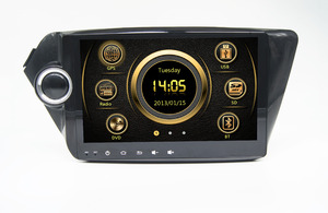 Штатная магнитола CARMEDIA QR-1033 DVD Kia RIO 2011+ (QB), фото 3