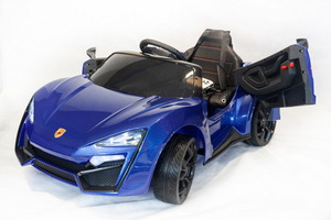 Детский автомобиль Toyland Lykan Hypersport 4х4 QLS 5188 Синий, фото 6