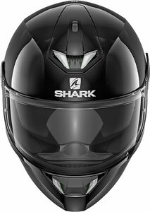 Шлем SHARK SKWAL 2 BLANK with LED Black Glossy XL, фото 2