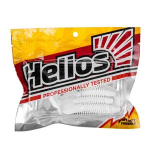 Твистер Din 3,11"/7,9см White 6шт. (HS-33-001) Helios (0), фото 2