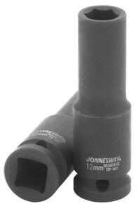 JONNESWAY S03AD4112 Головка торцевая ударная глубокая 1/2"DR, 12 мм, фото 1