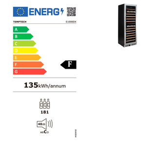 Винный шкаф Temptech E1000DX, фото 10