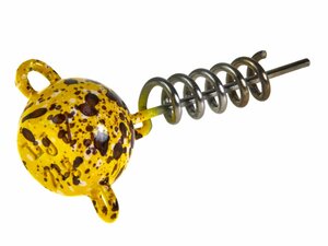 Груз-головки спираль LJ 3D BBS Series Wobbling Flexhead Pike 021г 002 2шт., фото 2