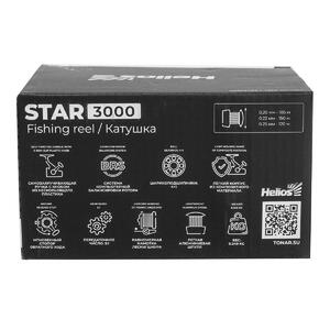 Катушка Star 3000 4+1 подшип (HS-S-3000) Helios, фото 14