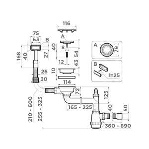 Арматура Omoikiri WK-1C-LG, фото 2