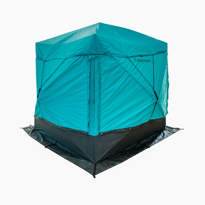Шатер СЛЕДОПЫТ быстросборный, 2,1х2,1 м, h-2,05 м, S по полу 4,4 кв.м, цв. WATERFALL, фото 9