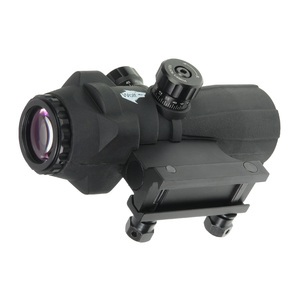 Прицел оптический Veber Wolf Prismatic 4x32 RGB, фото 5