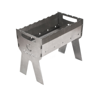 Мангал фигурный Следопыт складной, 502х290х400 мм, толщина 2 мм, без шампуров, в сумке, фото 3