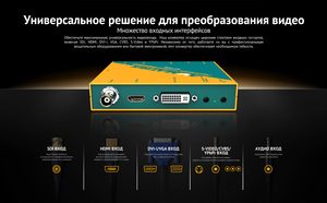 Конвертер AVMATRIX SC7030 мультисигнальный в HDMI, SDI, фото 10
