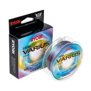Шнур VARIUS PE8X-150MI 0.6# Multi Colour 0,128мм Ryobi, фото 2