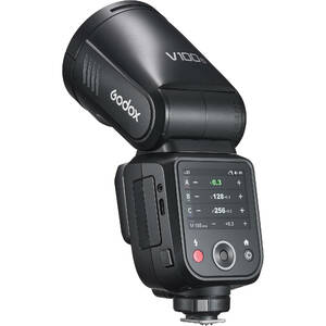 Вспышка накамерная Godox V100C TTL с круглой головкой для Canon, фото 5