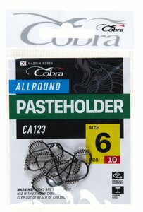 Крючки Cobra Allround PASTEHOLDER сер. CA123 разм. 006 10шт., фото 3