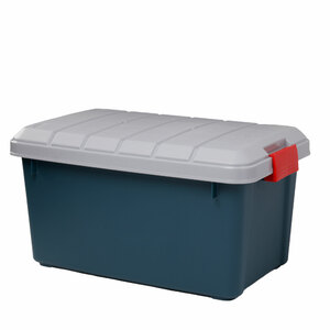 Ящик многофункц. особопрочный СЛЕДОПЫТ Expedition Box, 40 л, 600х360х320 мм, цв. зеленый/серый, фото 5