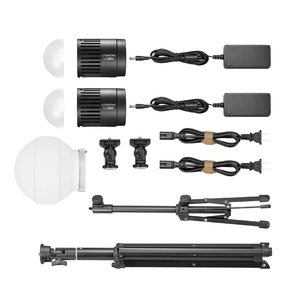 Комплект светодиодных осветителей Godox Litemons LC30D-K2 настольный, фото 11