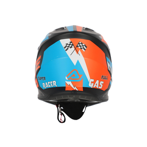 Шлем детский Acerbis PROFILE JUNIOR black/orange YXL, фото 4