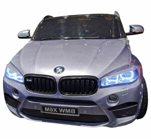 Детский автомобиль Toyland BMW X6M Серебро, фото 1