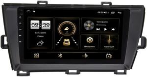 Штатная магнитола LeTrun 4166-9-195 для Toyota Prius III (XW30) 2009-2015 (правый руль) на Android 10 (4G-SIM, 3/32, DSP, QLed), фото 1