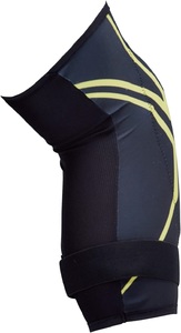 Наколенники Taichi STEALTH CE(LV2) KNEE GUARDS Black/Yellow (M), фото 2