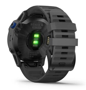 Garmin Fenix 6 PRO Solar черный с серым ремешком, фото 9