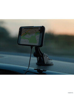 Комплект чехла и автомобильного беспроводного ЗУ XVIDA iPhone 7 PLUS Charging Car Kit Suction Cup Mount, черный, фото 5